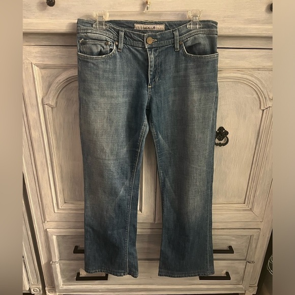 Joe's Jeans Denim - Joe’s Jeans The Lover Light‎ Wash Distressed Relaxed Bootcut Jeans Y2K